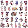50pcs The Amazing Digital Circus Cartoon Stickers Funny Graffiti Decals For Kids Laptop Luggage Skateboard Scrapbook Stickers