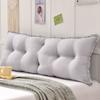 Bed Back Cushion Thicken Quilted Padded Anti-collision Princess Style Large Backrest Removable and Washable Tatami Waist Cushion