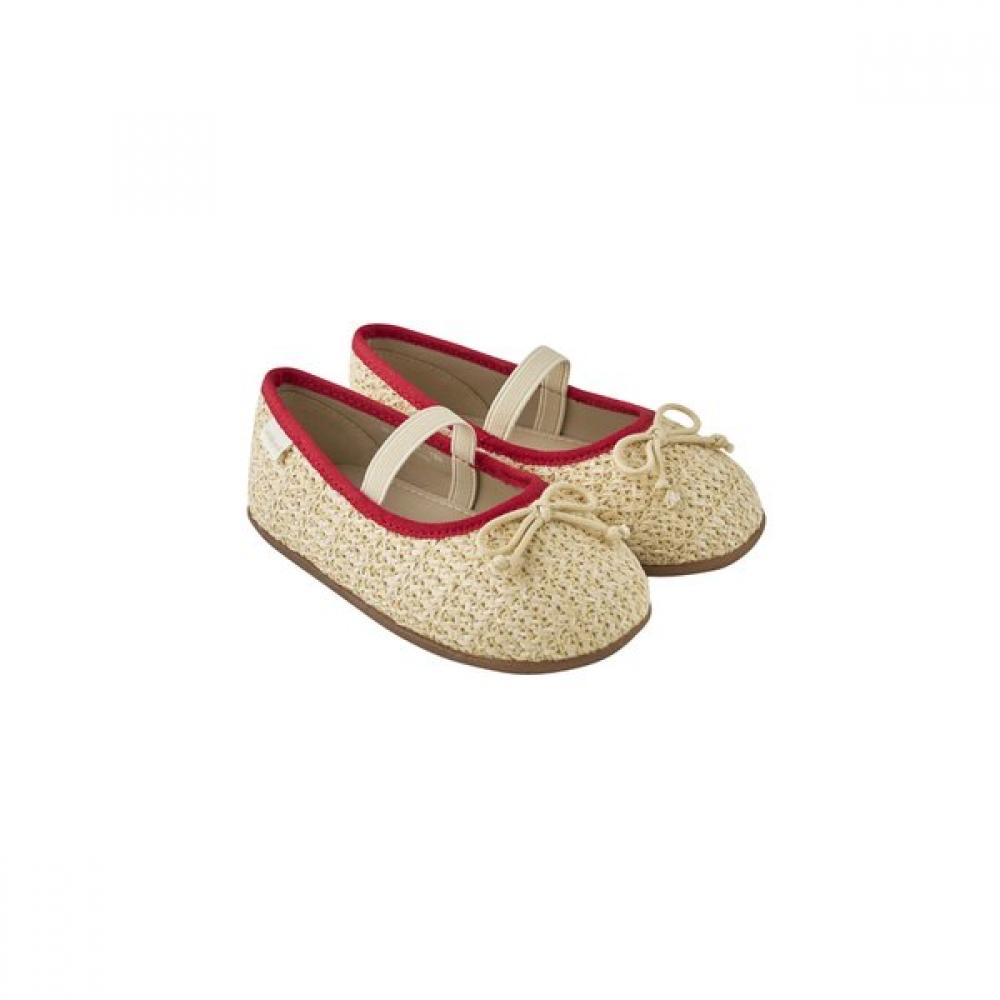 Mink Mui Raffia Ballerina Shoes 36114 823 03 BE/125