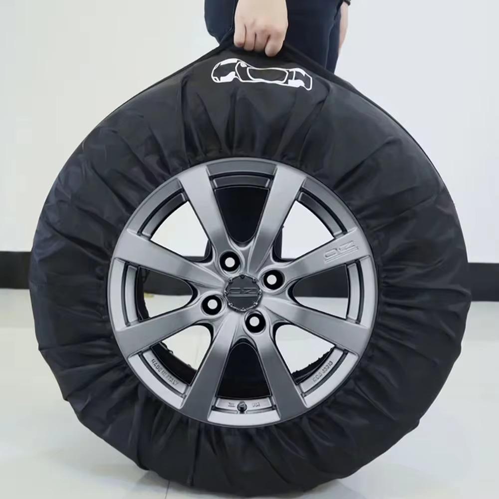 Car Tire Protection Cover Polyester Car Tyre Storage Bags Automobile Tyre Accessories Auto Vehicle Dust-Proof  Wheel Protector