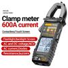 PN109 Clamp Meter Voltage Current Tester 4000 Counts Backlit Multimeter for Resistance Diode NCV Testing