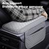 Arm Rest Cover For Car Plush Car Armrest Pad With 2-Storage Bag Center Console Cover Multi-functional Car Armrest Storage Cover