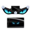 Solar Devil Eyes LED Car Window Light Wireless No Drill Solar Powered Demon Eyes Warning Lights for Cars/ Trucks/SUV/RV/Vans Neon Lights 4