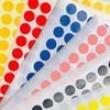 10 Sheets of Colored Dot Stickers for Labeling and Marking