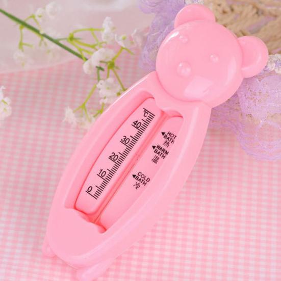 Cartoon Bear Shape Baby Shower Bath Water Thermometer Temperature Test Tool