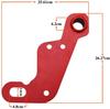 ONKYOU Tow Hooks for New Jimny and Sierra Vehicle Steel Compatible with OEM Front Passenger Left Front Rear of (JB64W) (JB74W), Off-Road Rescue,