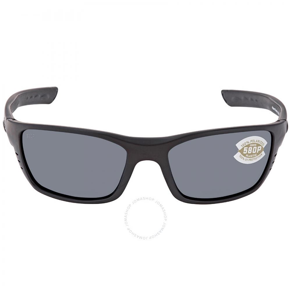 

Costa Del Mar WHITETIP Gray Polarized Polycarbonate Men s Sunglasses WTP 01 OGP 58 6S9056 905601 58