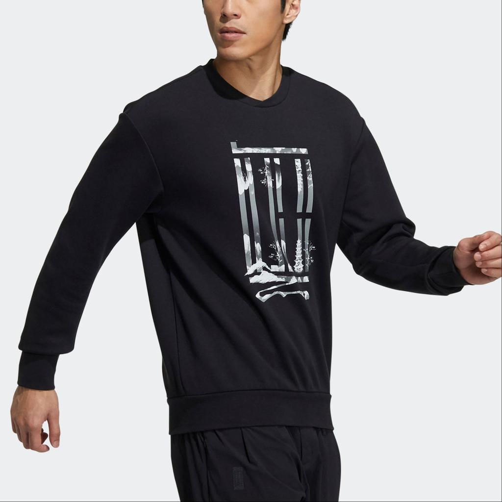 New Adidas Wuji Series Sweatshirts Men Black H39289