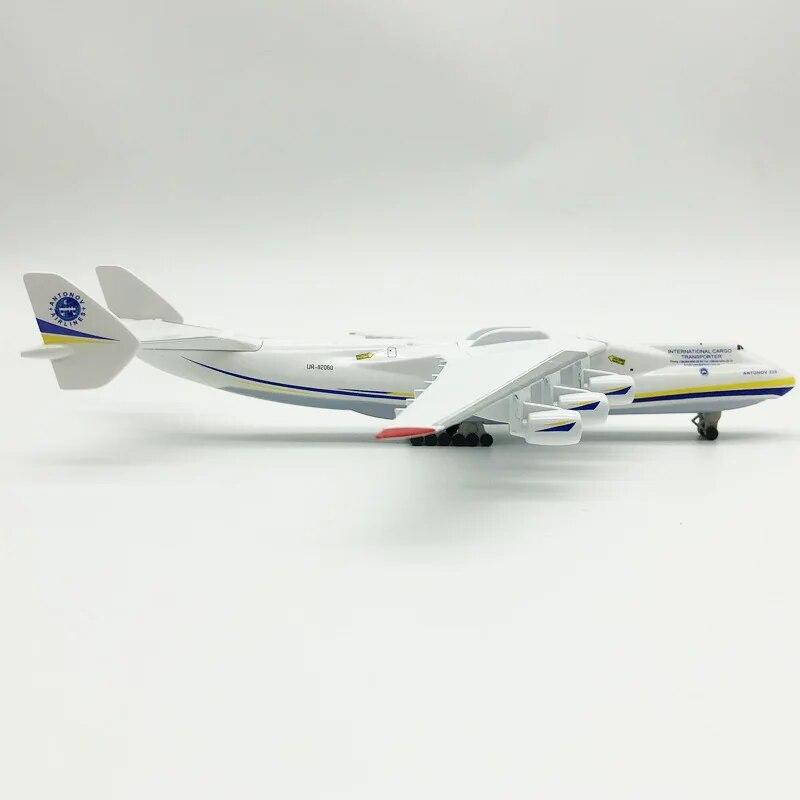 20CM litá kovová slitina Antonov An-225 "Mriya" model letadla v měřítku 1/400 replika modelu letadla hračka do sbírky