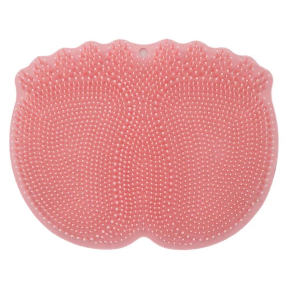 Exfoliation Silicone Foot Cleaning Massage Mat Non Slip Foot Scrubber Pad for Daily Bath Use