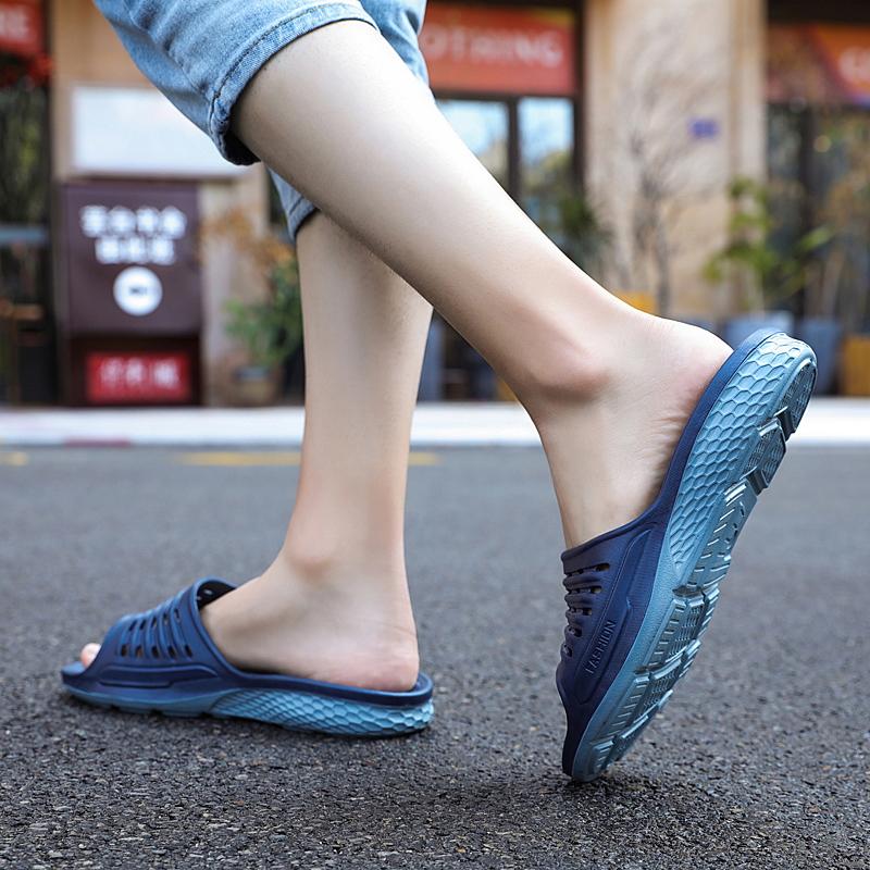 Nye Herre Tøfler Innendørs Utendørs Sandaler Strand Myke Slides Herre Fritidssko Flip-flops Herre Hjemmetøfler Stor Størrelse 51