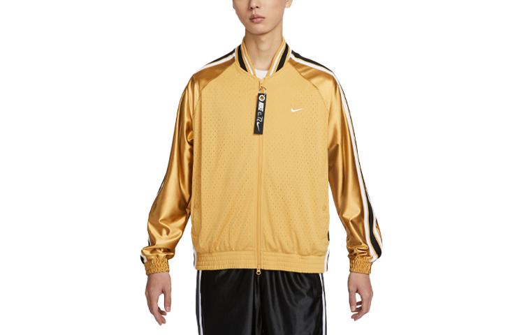 Куртки Nike Мужские Пшеничное Золото Бейсбольный Воротник Умеренные Другие DX0348-725 S