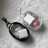 2/4pcs PVC Round Transparent Cosmetic Bag Jewelry Storage Bag Portable Data Cable Earphone Coin Charger Storage Bag