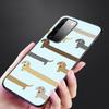 Cute cartoon Dachshund Dog Phone Case For Samsung Galaxy S22 Pro S21 S20 Ultra FE S10 Lite 5G S10E S9 S8 Plus Soft Black Cover