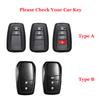 New Car Key Case Cover For Toyota Prius Camry Corolla C-HR CHR RAV4 Prado 2018 2022 Protector Key Shell Auto Accessories