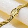BERNY Gold Watches for Women Luxury Slim Elegant Ladies Quartz Watch Golden Stainless Steel Fashion Dress Wristwatch