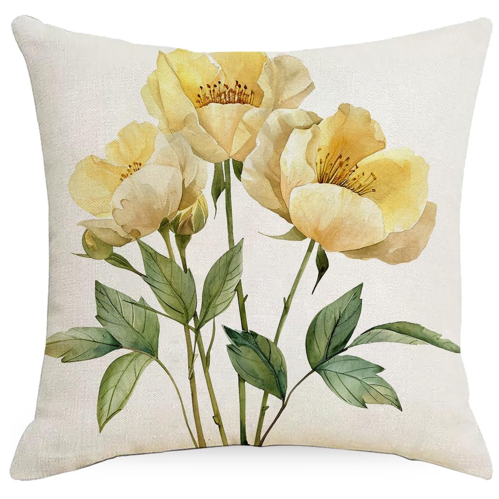 New Easter Pillowcase Country Cartoon Rabbit Easter Egg Pillowcase Sofa Cushion Pillowcase