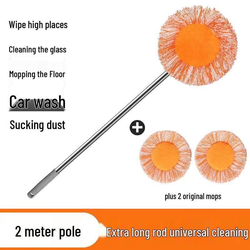 2025 Sunflower Telescopic Mop: Multifunctional Cleaning for Walls and Ceilings