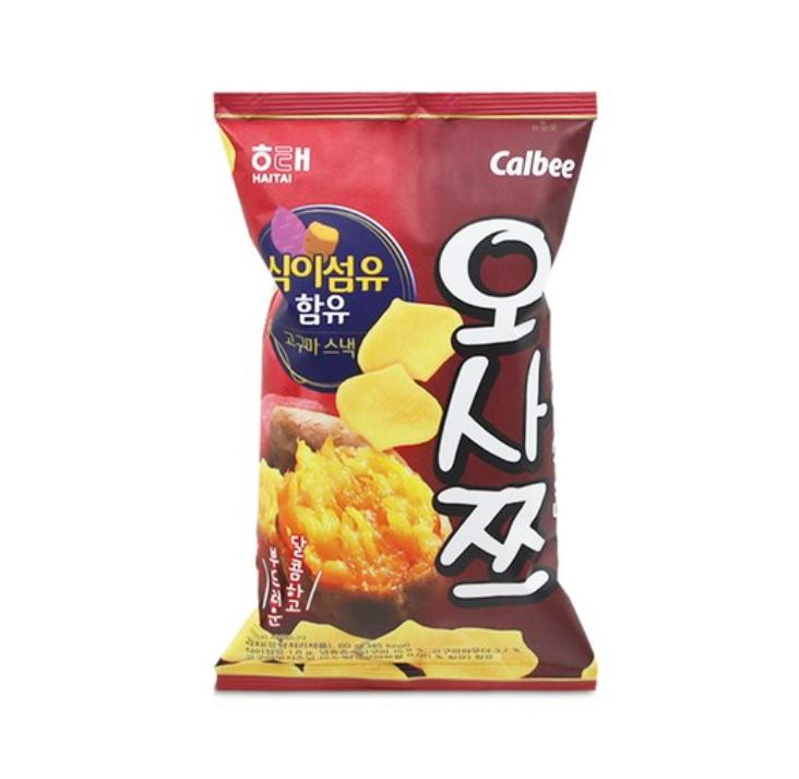 Sweet Potato Snack 60g x4 – Crispy & Naturally Sweet Korean Treat