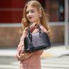 Trendy Simple and Versatile Cowhide Messenger Shell Bag, Genuine Leather Women's Niche Large-capacity High-end Handbag