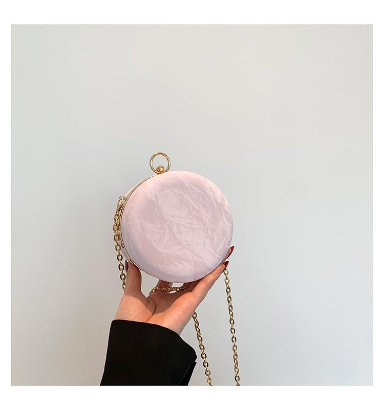 

Модная ретро вечерняя сумка-цепочка на плечо 2024 года - женская сумка кроссбоди розовый