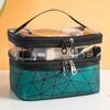 Double Makeup Bag Large Capacity Multi-functional Portable Travel Storage Portable Zipper Skin Care Toiletry Bag