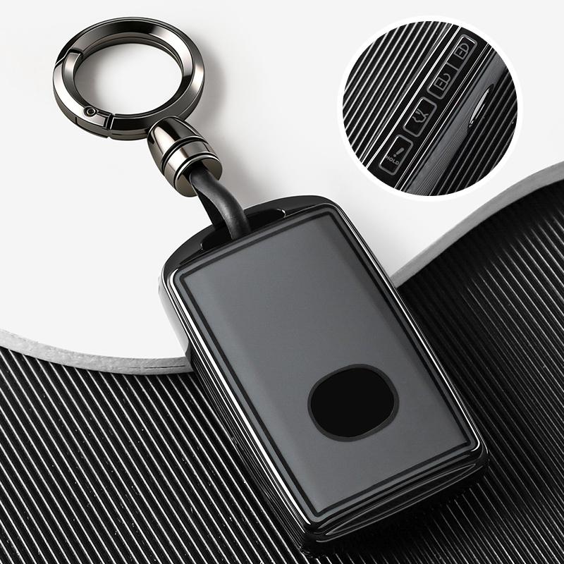 For Mazda 3 Alexa Cx30 Cx-30 Cx-4 Cx-5 Cx5 Cx-8 Cx8 Cx-9 Cx9 Car Key Cover Case Protection Shell Keychain Accessories 4 Buttons
