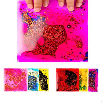 6 Pack Liquid Motion Sensory Toys for Kids, Fidget Gel All Ages