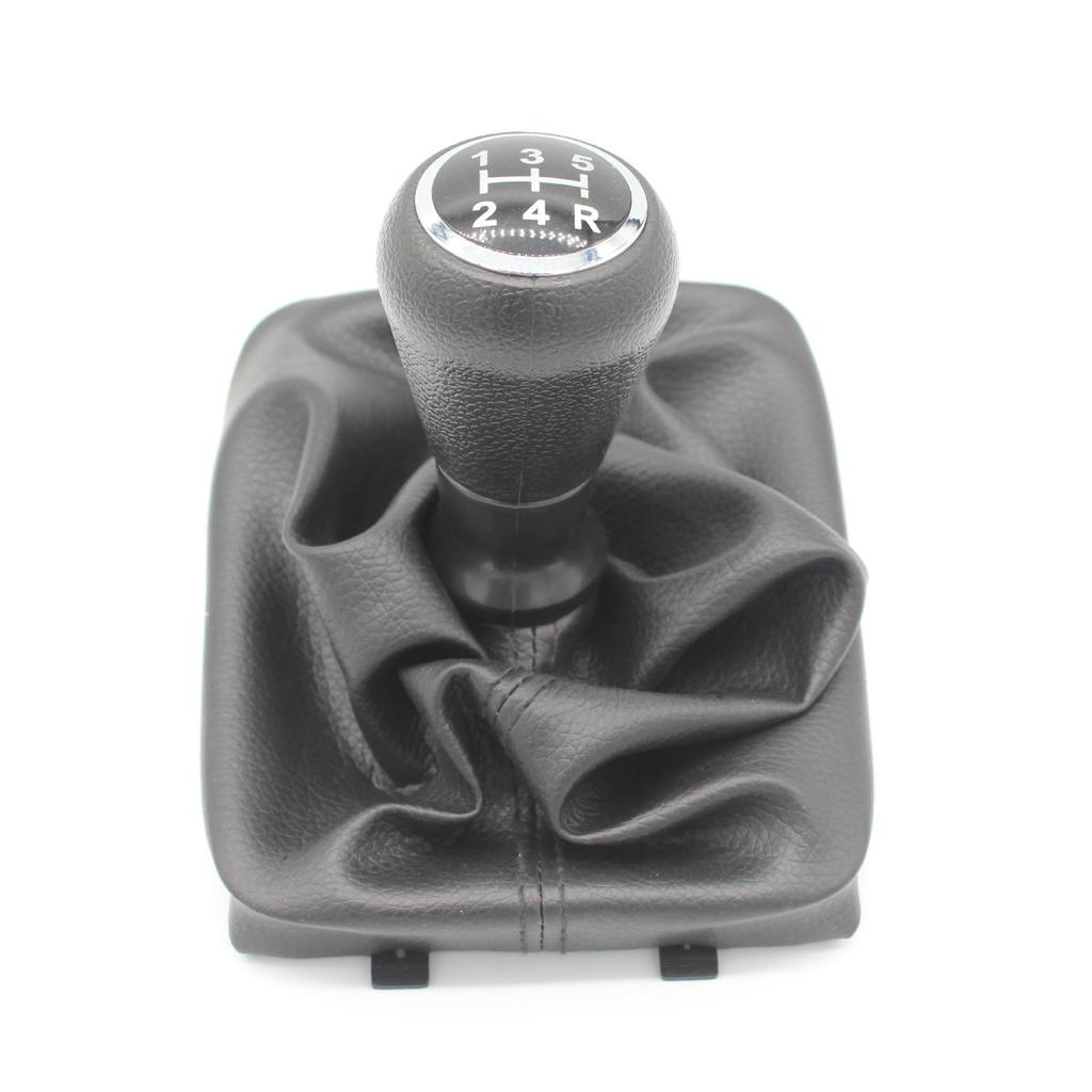 Peugeot 206 Gear Shift Knob & Boot Dust Cover - Black