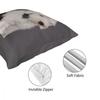 Old English Sheepdog Square Pillow Case Polyester Throw Pillow Cute Bobtail Dog Funny Cushion Covers