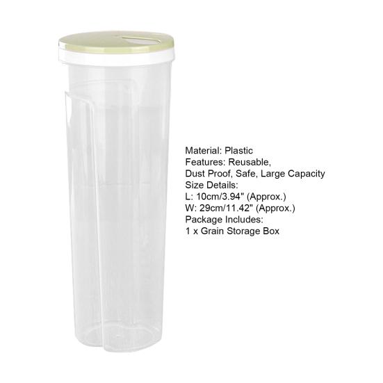 Lebensmittelbehälter mit langer Lebensdauer, minimalistisch, nützlich, Aufbewahrungsbox mit klarem Körper