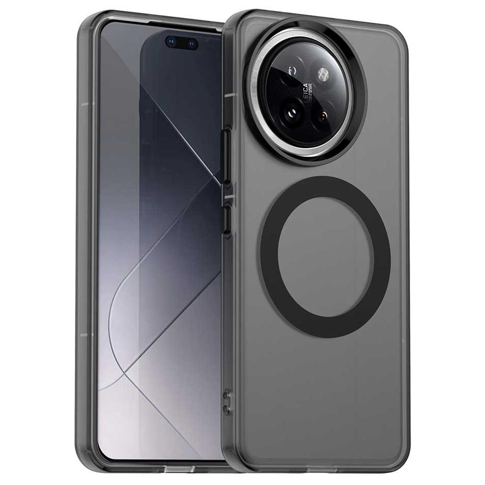 For Xiaomi 14 Civi 5G/Civi 4 Pro 5G Case Compatible with MagSafe PC+TPU+PET Anti-Drop Phone Cover