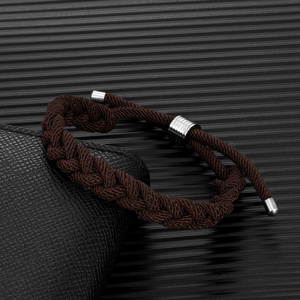 Creative Design Shoelace Bracelet Adjustable Survival Bracelet Handmade Outdoor Camping Rescue Emergency Rope Bracelet
