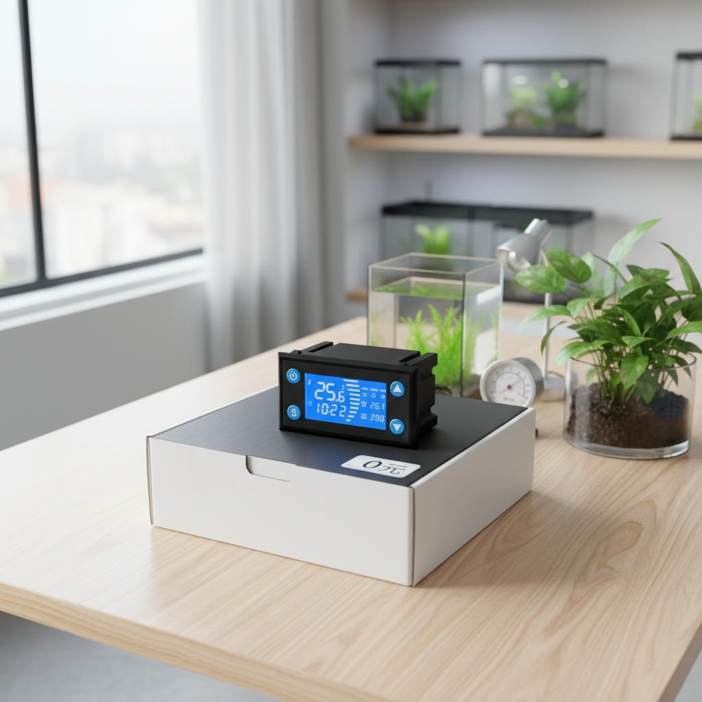 W1213 Smart Digital Temperature Controller For Aquarium Reptile Greenhouse=Seedling Heat Mat And Fermentation Temperature Contro China Mainland