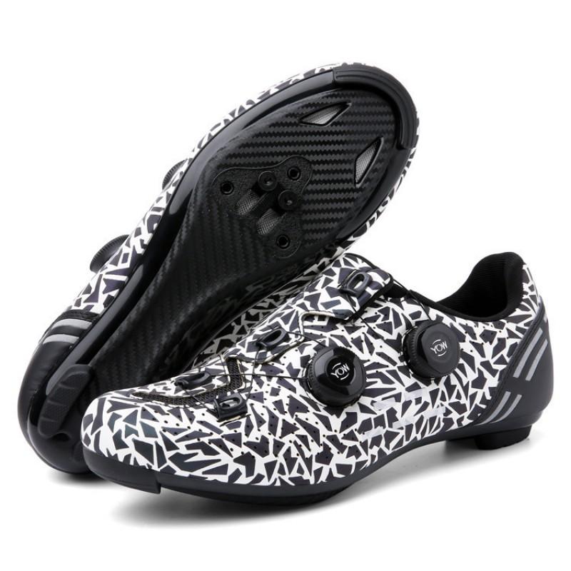 Reflective Color-Changing Cycling Shoes Road MTB Use Anti-Slip Shock Absorption Unisex Bike Lock
