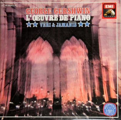 Disco LP GEORGE GERSHWHWIN, FRANCES VERI & MIC - Gershwin: L'Oeuvre de Piano 2C181968634 La Voz De Su 1976 Francia Clásico Usado