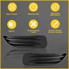 Fog Cover Light Lamp Pair Fit Fit 2003-2004 Driver&Passenger Toyota Corolla Side
