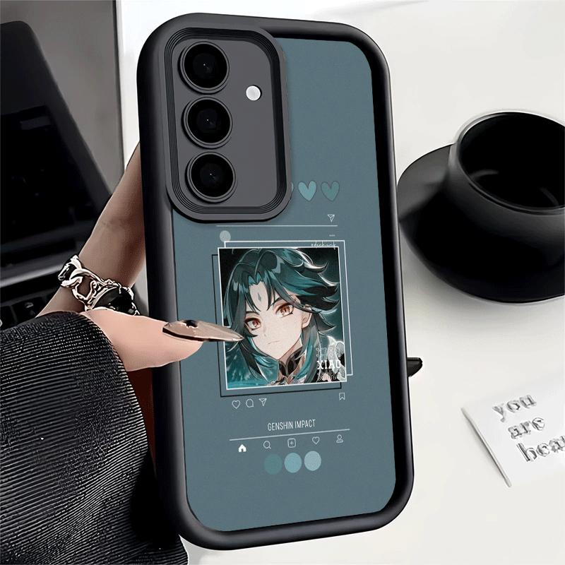 Phone Case for Samsung Galaxy A17 A16 A15 A14 A13 Genshin Impact Simple Design A56 A36 A26 A55 A35 A25 A54 A34 A24 A53 A33 A23 A