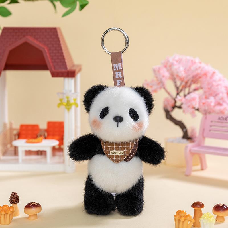 Plush Toy Learning Companion Bunny Cat Dog Bear Bear Doll Cute Office Computer Clip Ornaments