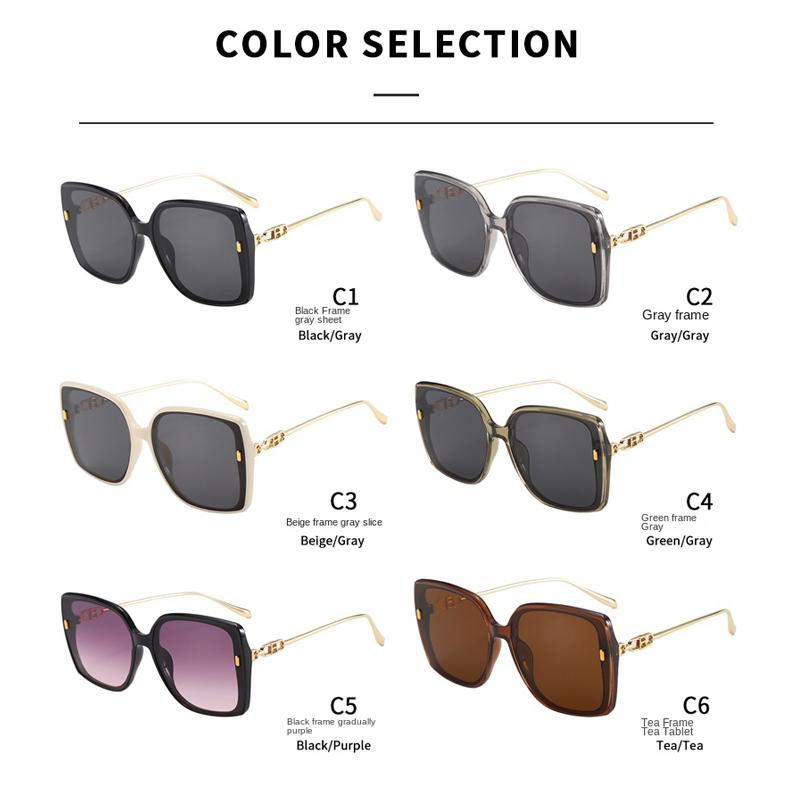 Retro Square Metal Sunglasses UV400 Vintage Fashion for Women Men Designer Brand Outdoor Beach Sun Glasses