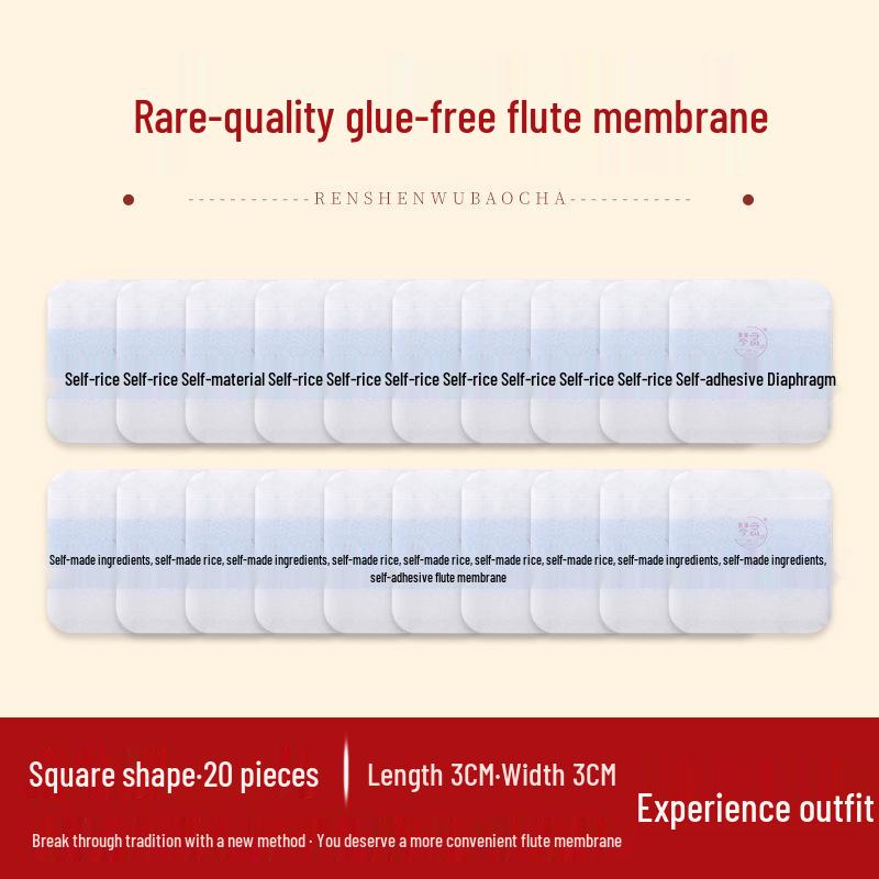 Dizi Flute Protector: Transparent Self-Adhesive Film for Beginners