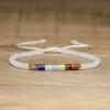 2x4mm Dainty Imperial Jasper Bracelet for Women Handwoven Adjustable Healing Stone Jewelry Alloy Main Material for Anniversary