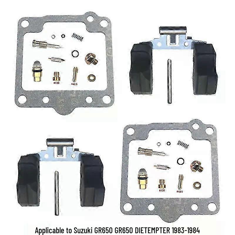 GN125 Carburetor Repair Kit - Professional Configuration with Picture Guide