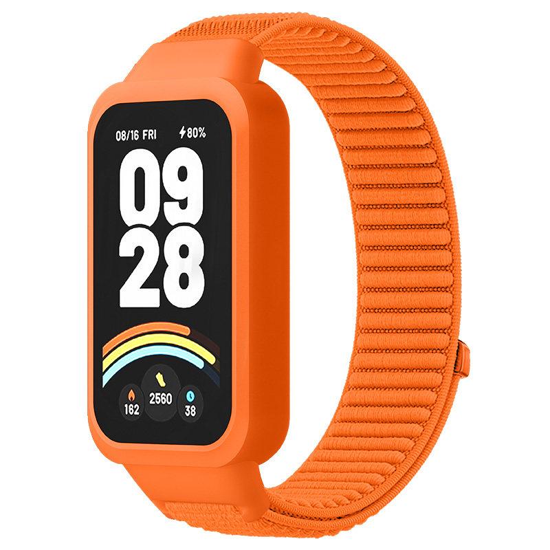 Nylon Straps for Xiaomi Band 9 Active/Redmi Band 3 Smartwatch Bracelet Sport Breathable Loop Correa For Xiaomi Miband 9 Active