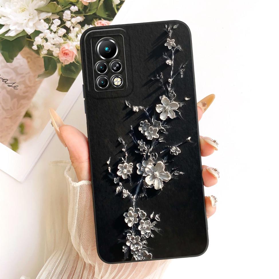For Infinix Note 11S X698 Casing For Infinix Note 11 Pro X697 Case Fashion Cartoon Cute Funny Painted Silicone Cover