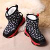 Herbst und Winter Jungen/Mädchen Outdoor Warme Kinder Schneestiefel Große Größe Stiefel 26-38 Kinder Schneestiefel für Mädchen