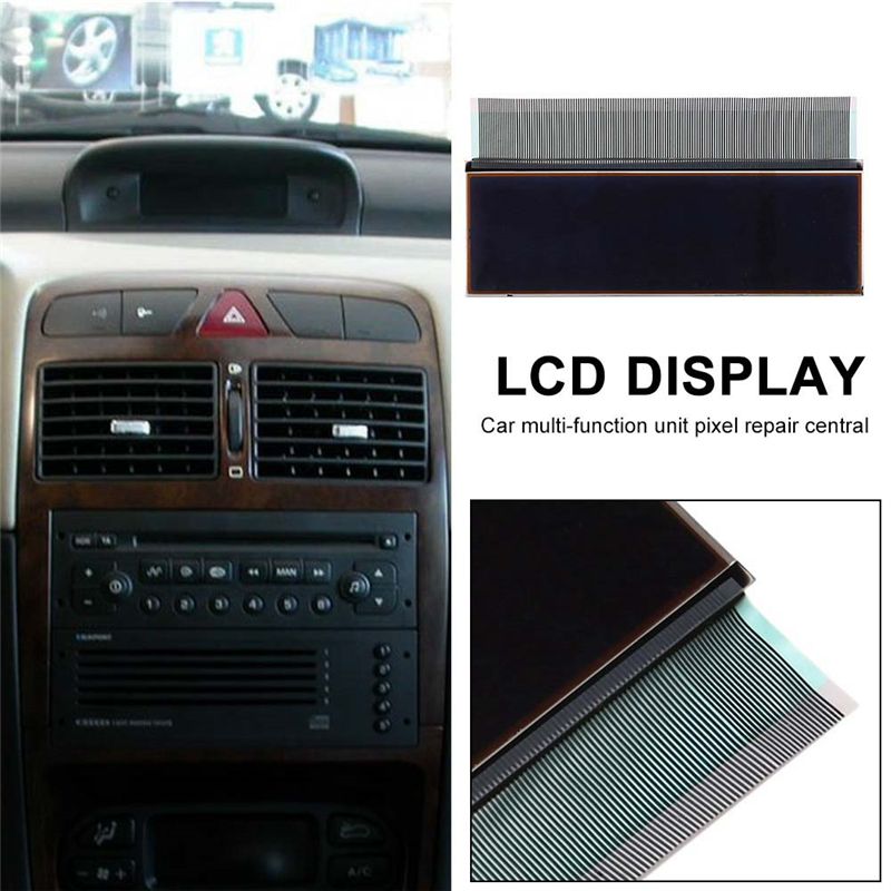 NEW-Car Central Navigator LCD Display For 206 307 Citroen C5 Xsara Picasso Parts Multifunction Unit Screen Pixel Repair