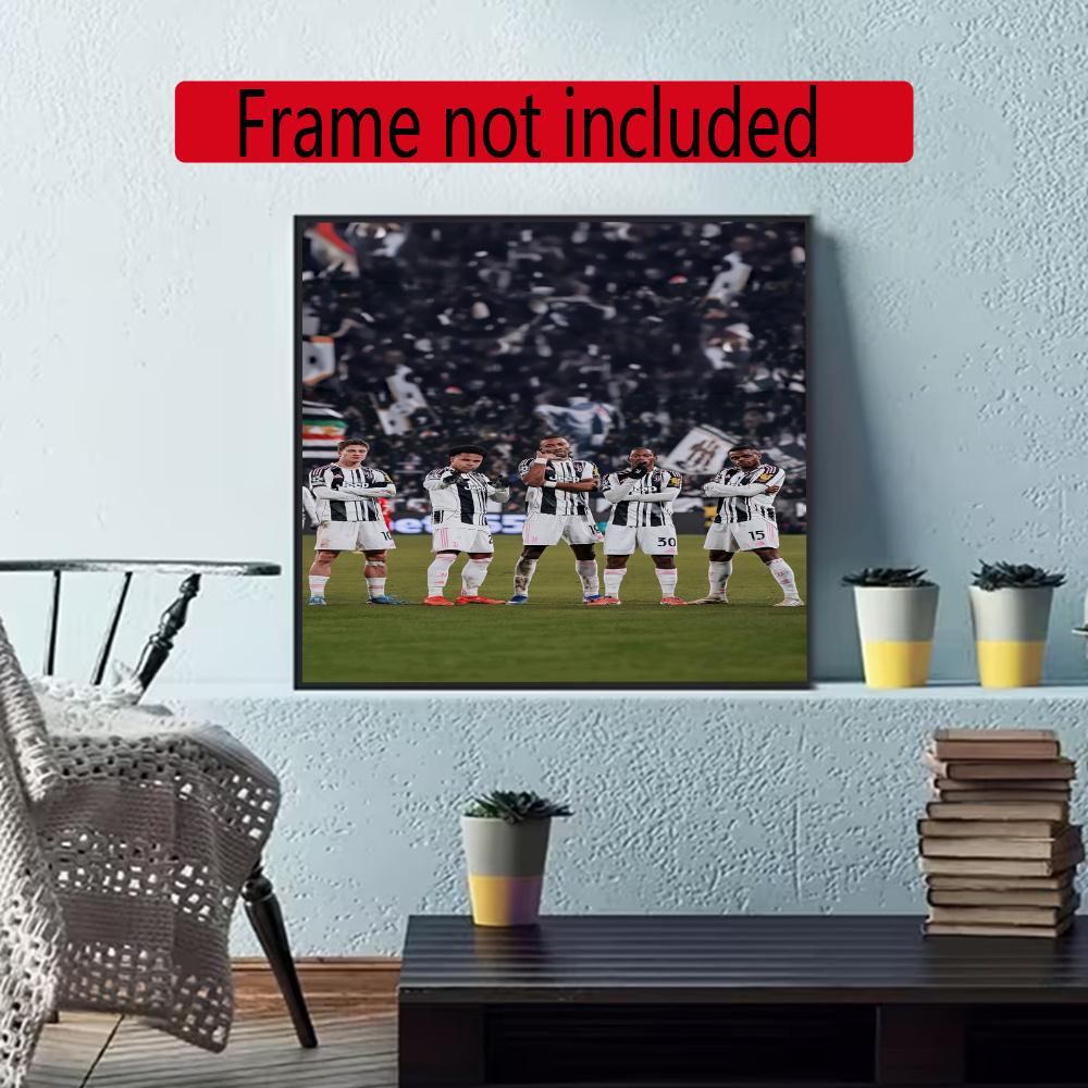 Juventus 5D Diy Diamond Painting Round Diamond Diy Frameless Holiday Artwork Suitable For Home Office Wall Decoration