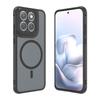 Skin-sensitive Magnetic Attraction for EDGE 2026 Mobile Phone Case Black Semi-transparent TPU + PC Case MOTO EDGE70Fusion