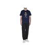 Polo Ralph Lauren Animal Print Pullover Crew Neck Short Sleeve T-Shirt Men T-shirts Navy-Blue 710854497-026